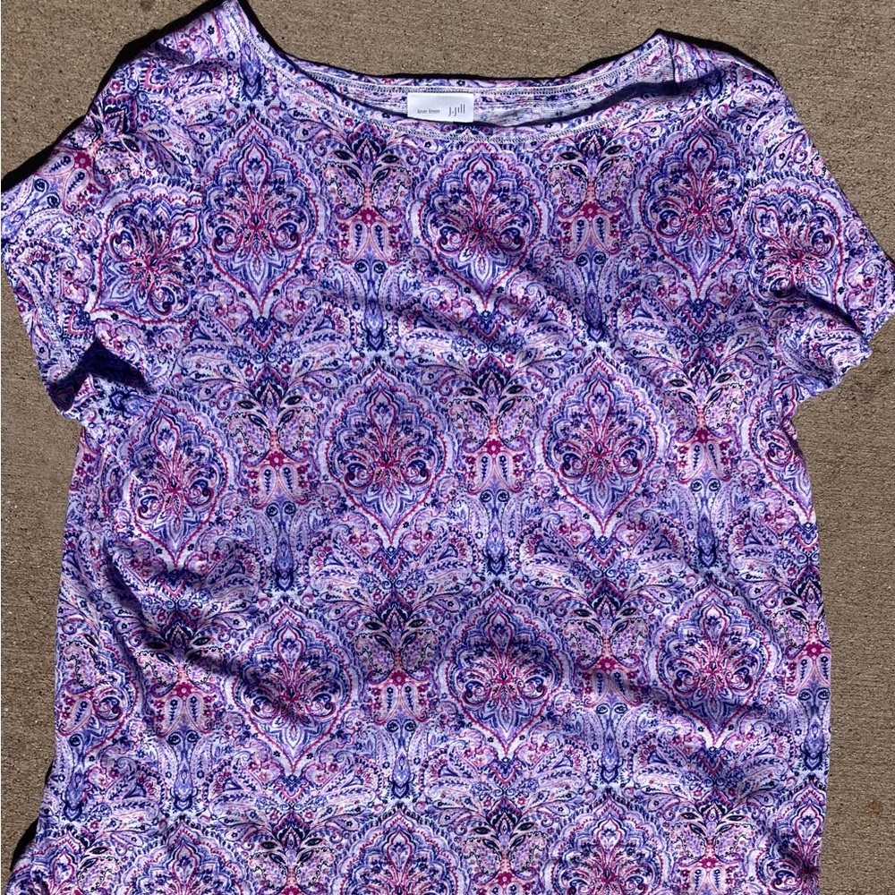 J-Jill Love Linen Tee